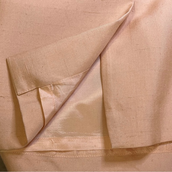 Sara Campbell Petites Women’s Light Peach Silk Tailored Sheath Dress 4 EUC - Picture 15 of 16